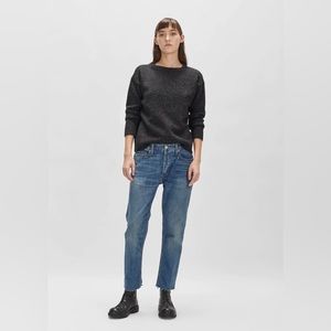 RE/DONE Relaxed Crop Jean NWOT